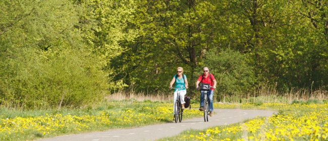 Twee fietsers