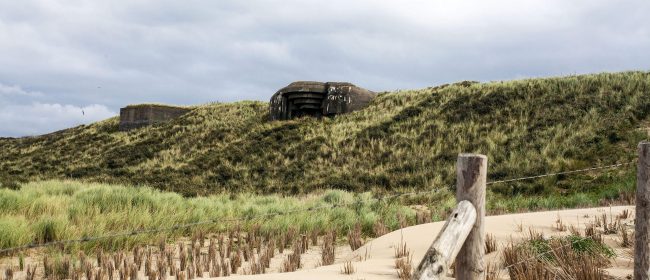 Bunkers in de duinen